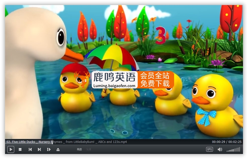 《Little Baby Bum小宝贝布姆》英文儿歌动画，全5季421集，配套音频MP3，百度网盘下载！