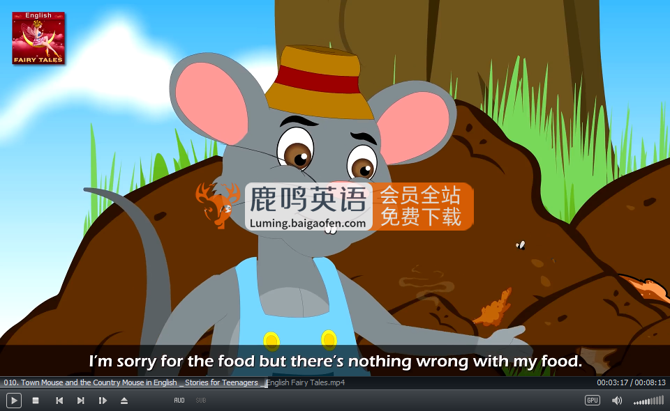 English Fairy Tales英语动画神话故事系列，全776集，1080P高清视频带英文字幕，百度网盘下载！