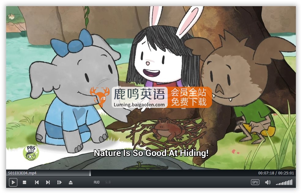 英文版《爱探险的朵拉 Dora The Explorer》全八季共173集，带英文字幕和配套音频MP3，百度网盘下载！