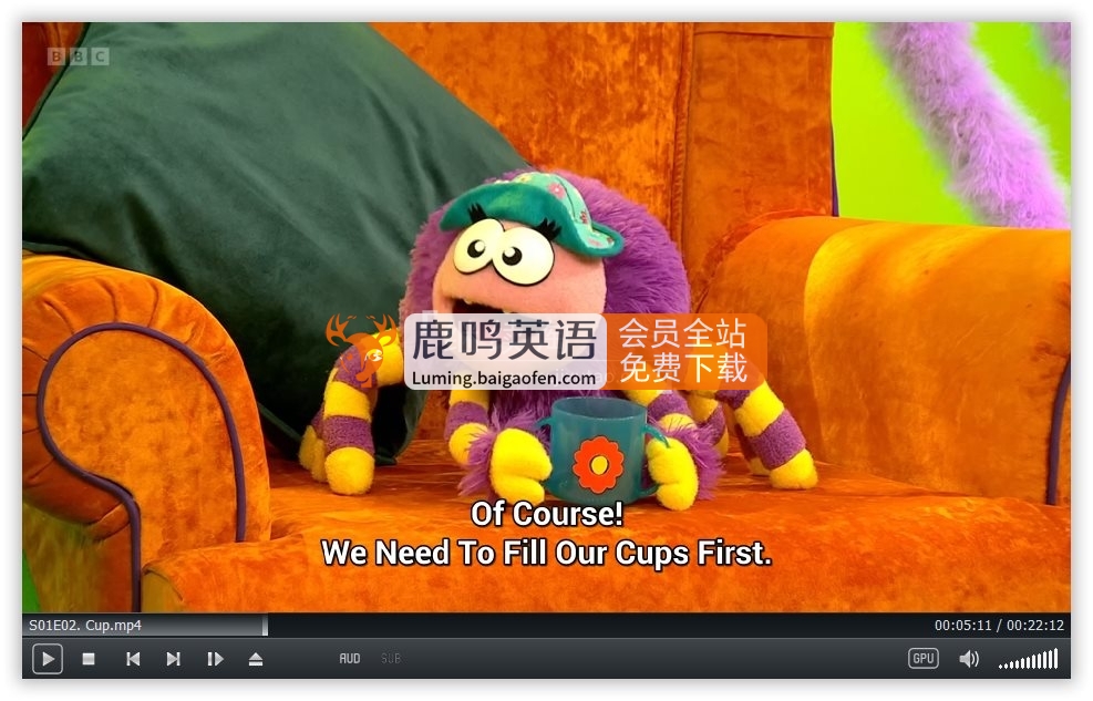 CBeebies学龄前儿童节目《Playtime Towers》全15集，1080P高清视频带英文字幕，百度网盘下载！