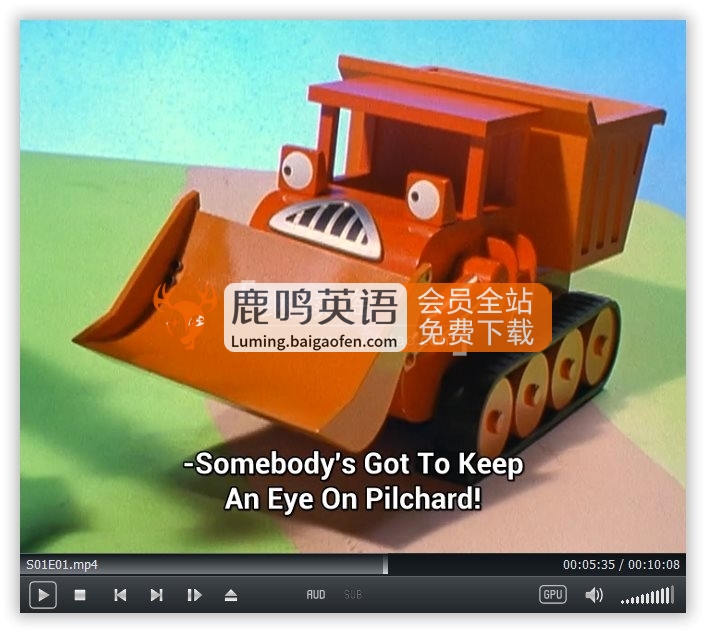 BBC英文动画片《Bob the Builder 巴布工程师 全集》全1-18季共247集，标清视频带英文字幕，百度网盘下载！