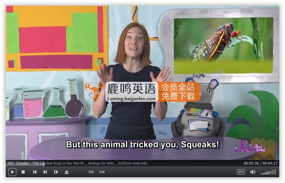 Youtube《SciShow Kids美国科学秀》生活常识科普节目，全572集，1080P高清视频带英文字幕，百度网盘下载！