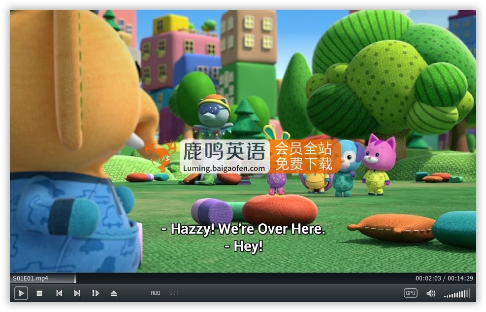 Netflix英文动画《Wonderoos 好奇宝贝探险记》全1-2季共39集，1080P高清视频带英文字幕，百度网盘下载！