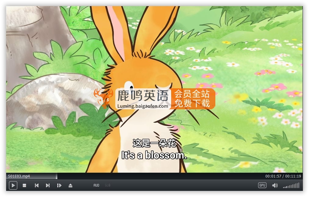 中英文字幕《猜猜我有多爱你Guess How Much I Love You》英语动画片，全三季共78集，1080P高清视频，百度网盘下载！