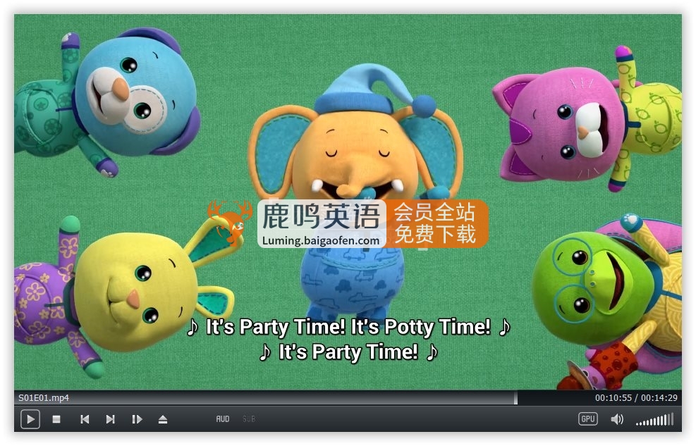 Netflix英文动画《Wonderoos 好奇宝贝探险记》全1-2季共39集，1080P高清视频带英文字幕，百度网盘下载！