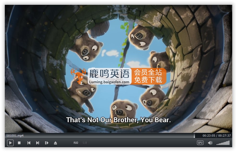 Netflix英文动画《7 Bears 七只熊》全10集,1080P高清视频带英文字幕,百度网盘下载! Netflix英文动画《7 Bears 七只熊》全10集,1080P高清视频带英文字幕,百度网盘下载!
