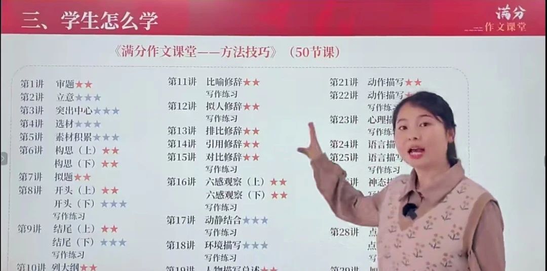 陈心老师《小学语文满分作文课》 网盘下载第3张-惠学吧 Bbe0262a9606836cd9f33a08b7848efb