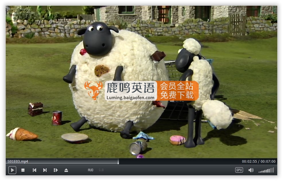 BBC定格启蒙动画片《Shaun the Sheep小羊肖恩》全七季共230集，适合0-8岁，1080P高清视频，百度网盘下载！