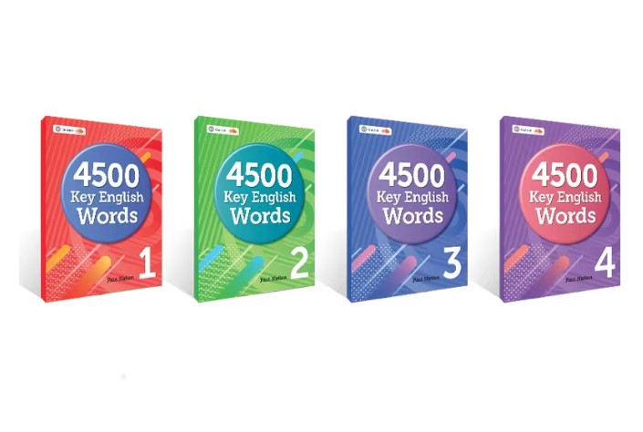 《4500 Key English Words》4册全套下载，刷单词神器(4000词升级版)教材+答案+音频+单词表