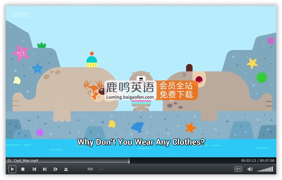 道奇衍生英文动画《Hey Duggee's Squirrel Club 道奇松鼠俱乐部》全13集，1080P高清视频带英文字幕，百度网盘下载！