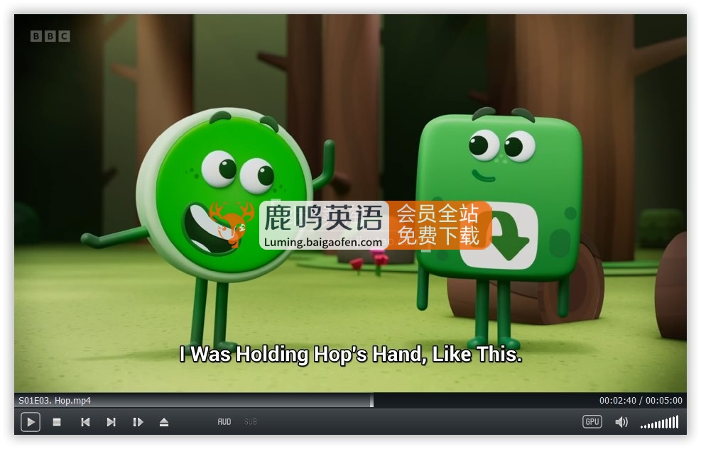 BBC英文启蒙动画《Wonderblocks 奇幻积木》全30集，1080P高清视频带英文字幕，百度网盘下载！