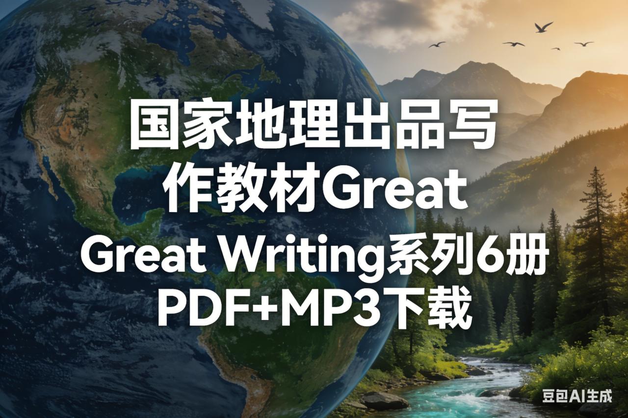 国家地理出品写作教材Great Writing系列6册PDF+MP3下载 百度网盘下载