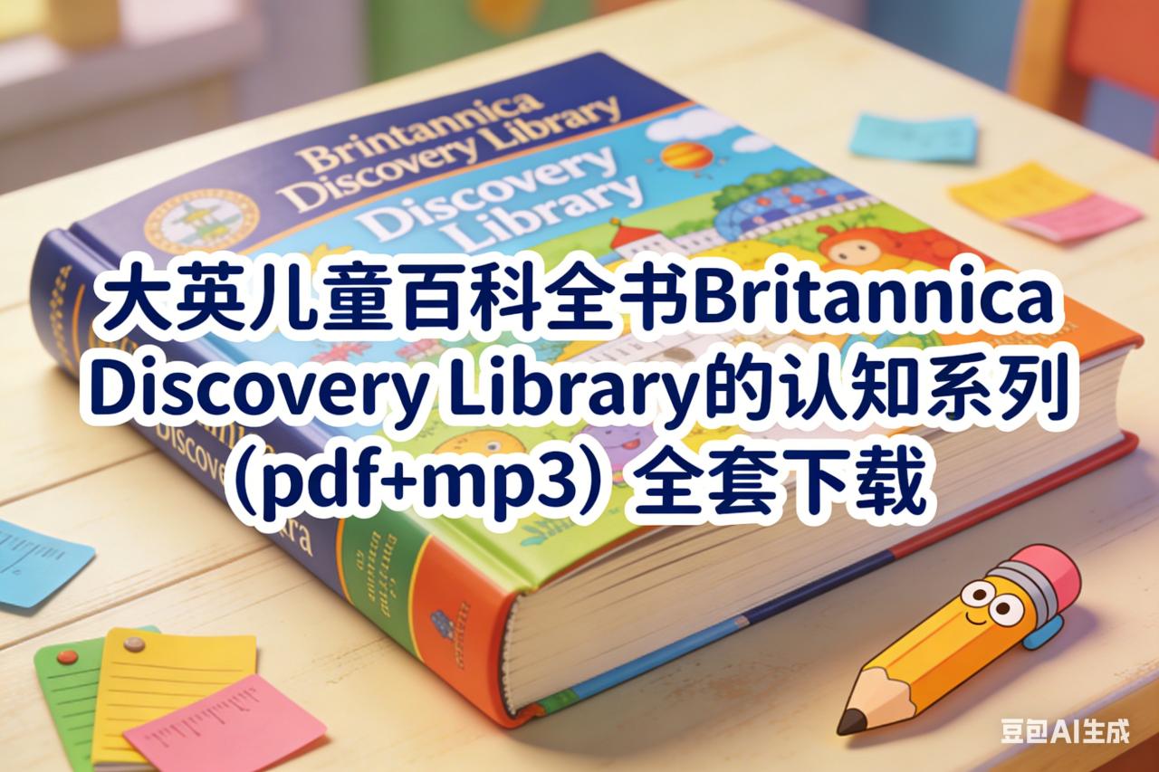 大英儿童百科全书Britannica Discovery Library的认知系列（pdf+mp3）全套下载